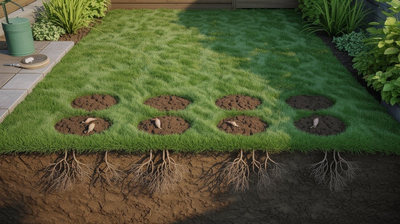 After Grub Control Treatment