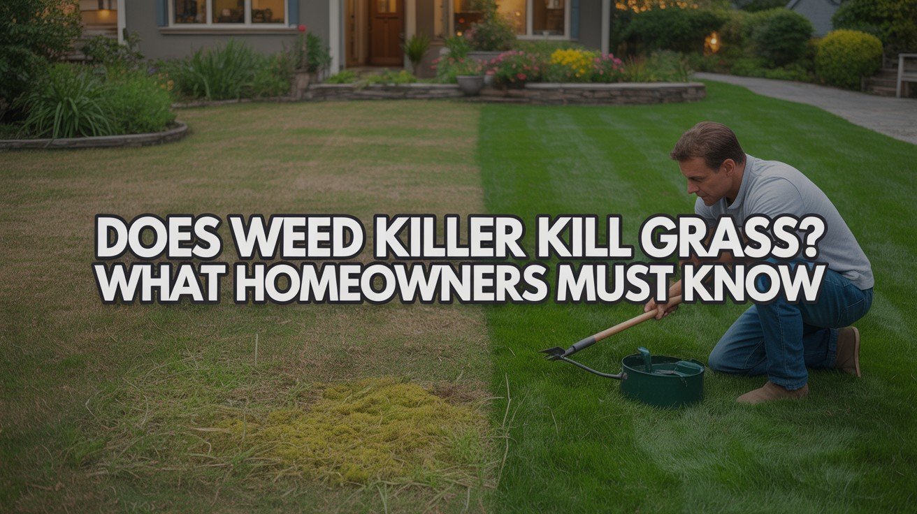 Does Weed Killer Kill Grass