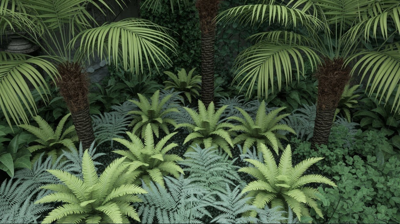 Ferns for Lush, Tropical Understory