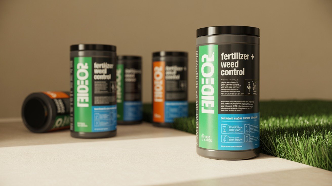 Fertilizer Combined with Weed Killers