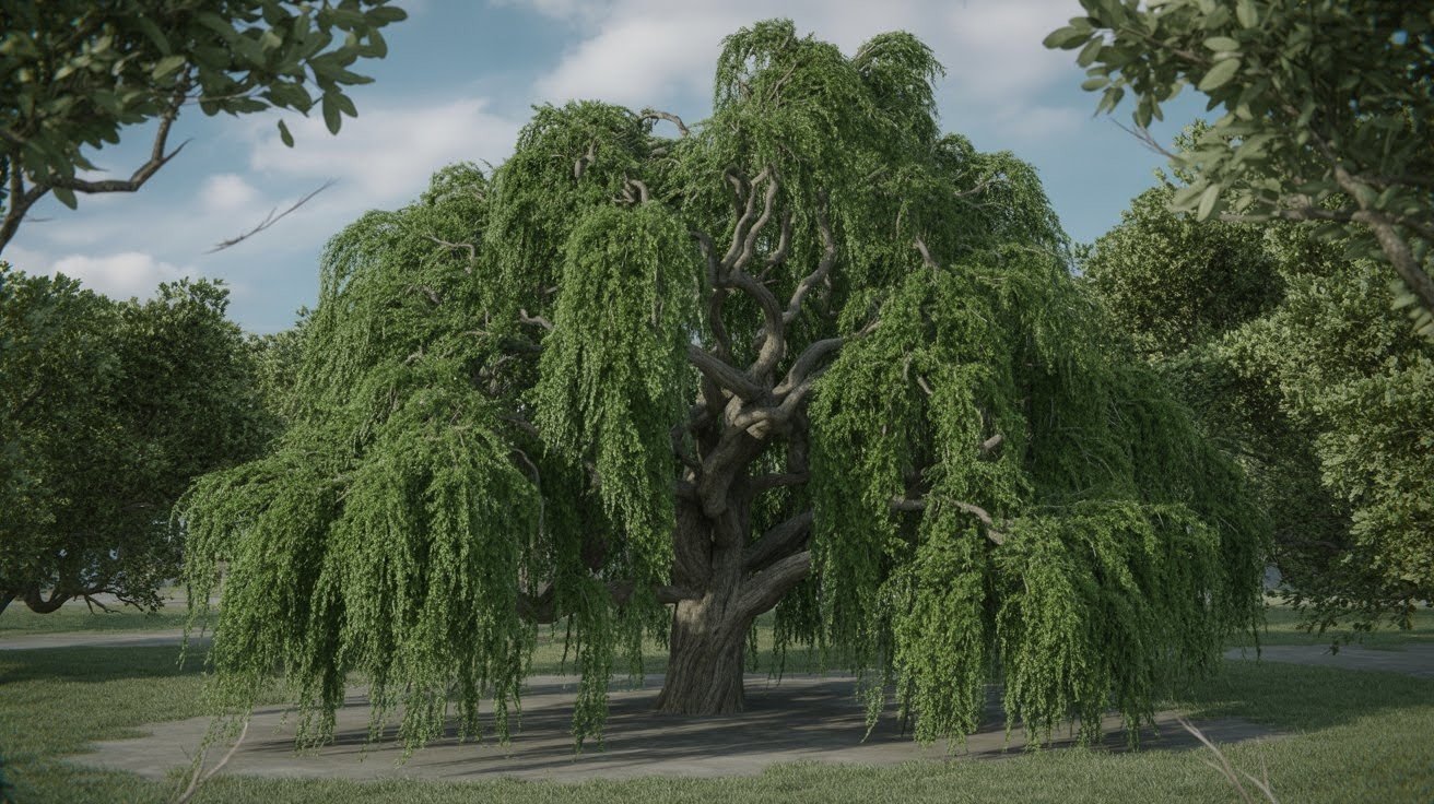 Quercus alba 'Weeping'