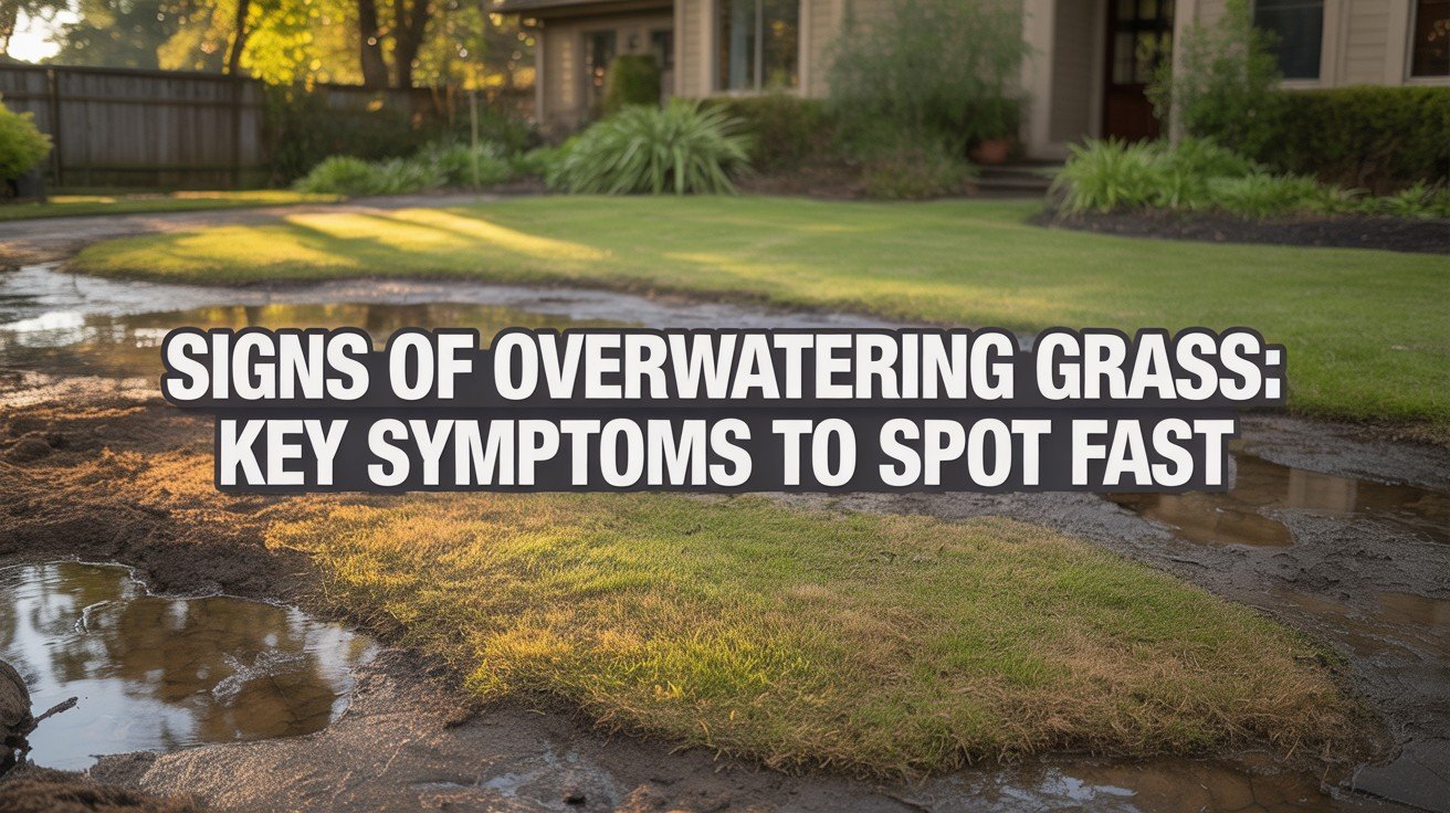Signs of Overwatering Grass
