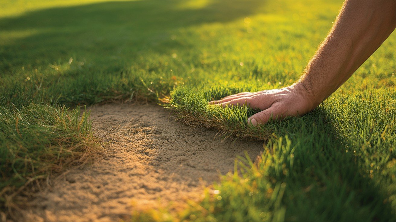 Spongy or Soft-Feeling Turf