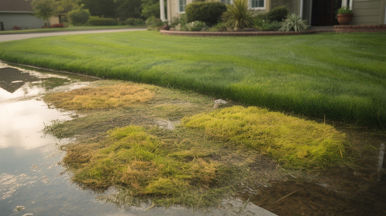 Yellowing or Limp Grass